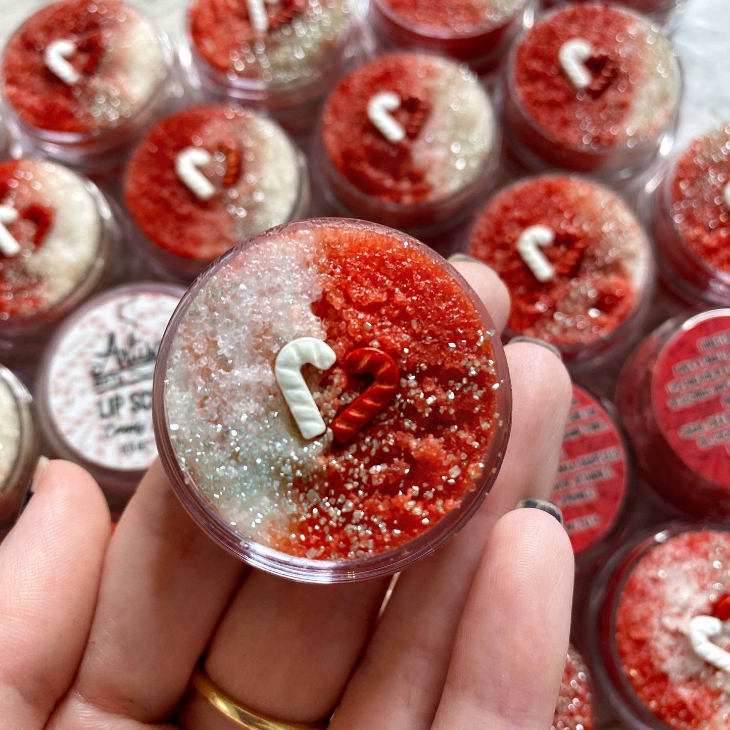 Candy Cane Lip Scrub