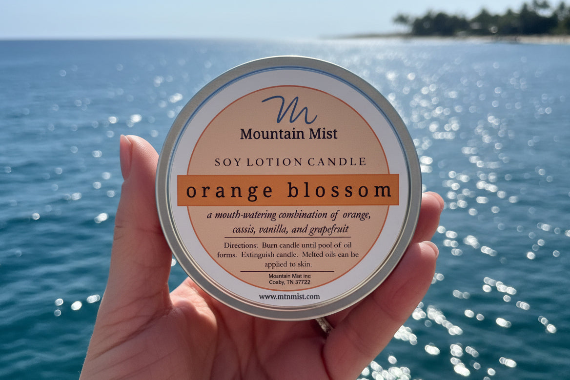 Lotion Candles - Orange Blossom