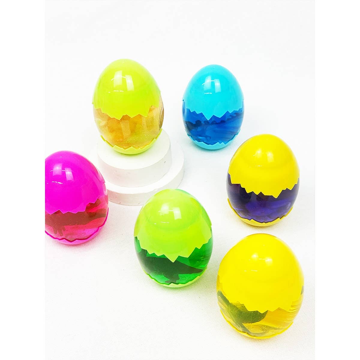 Dinosaur Egg Slime Bottle: MIX COLOR