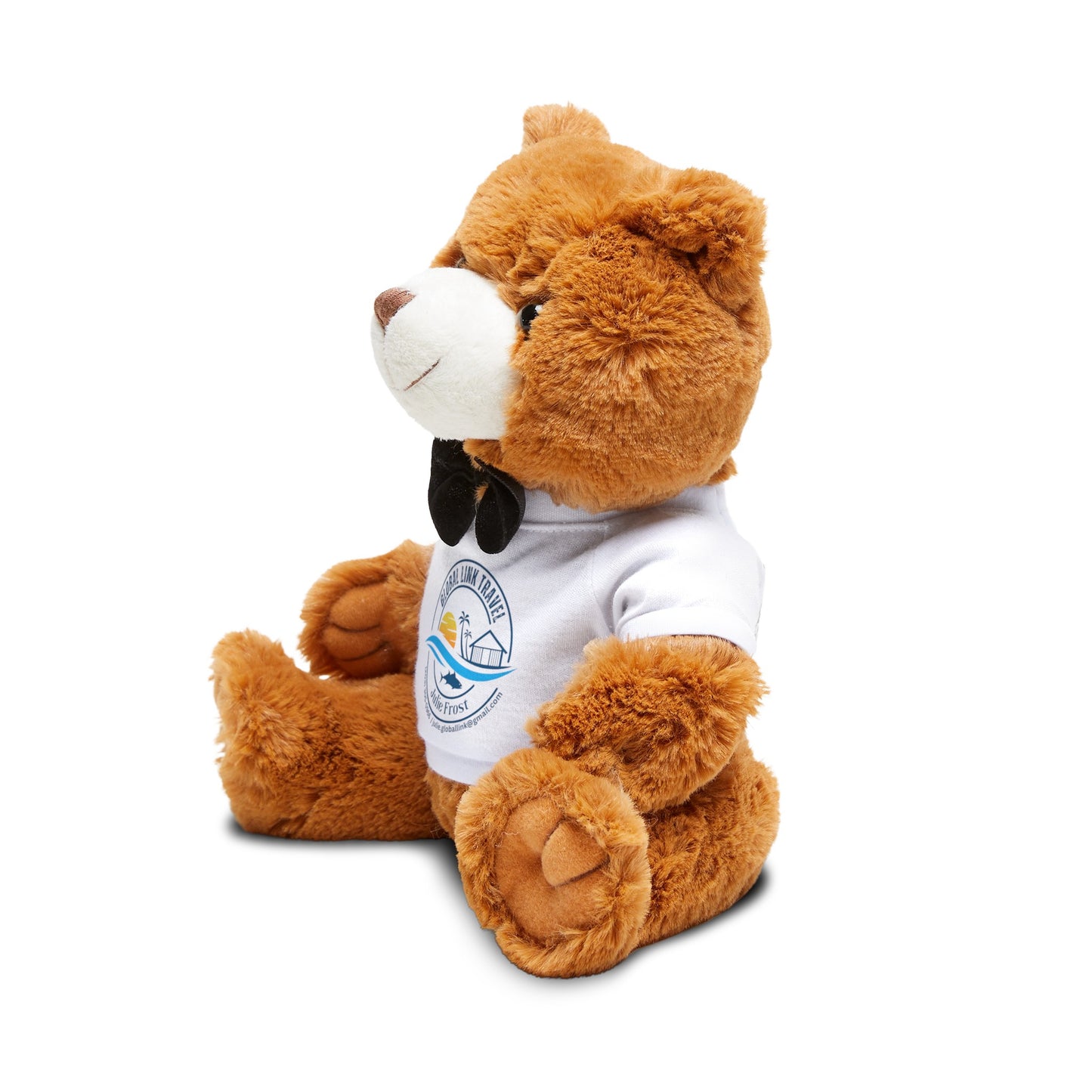 Global Link Travel Teddy Bear with T-Shirt