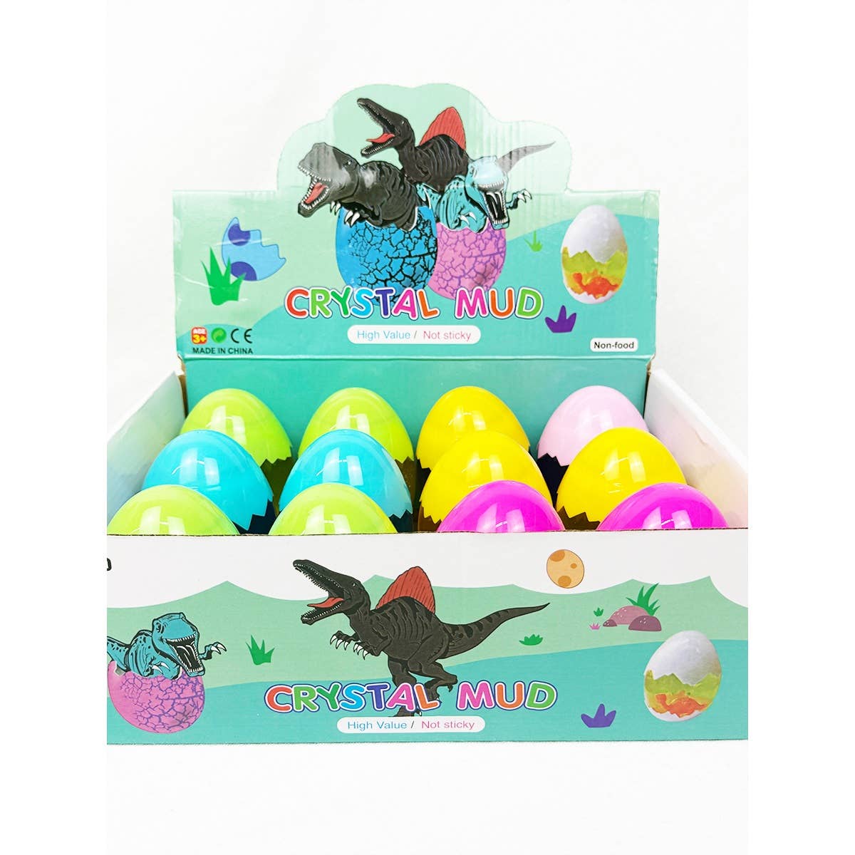 Dinosaur Egg Slime Bottle: MIX COLOR