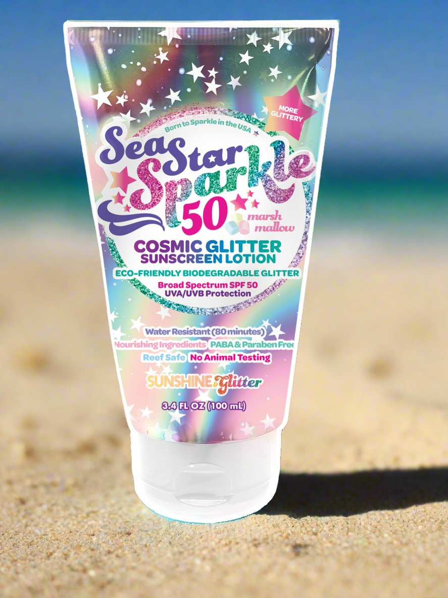 Sea Star Sparkle Cosmic Stardust SPF 50 Glitter Sunscreen - 40% OFF IN CART