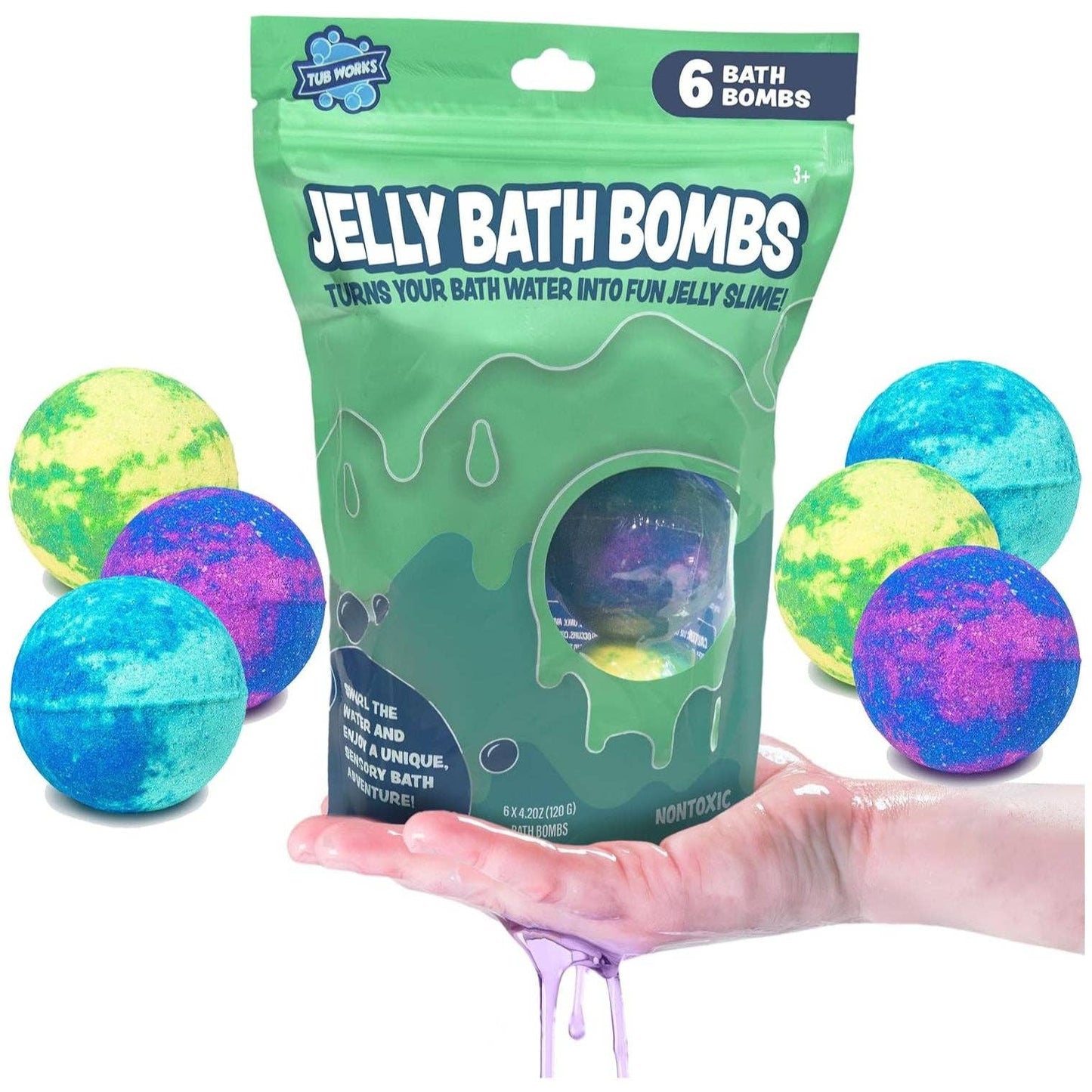 Tub Works® Jelly Bath Slime Bombs
