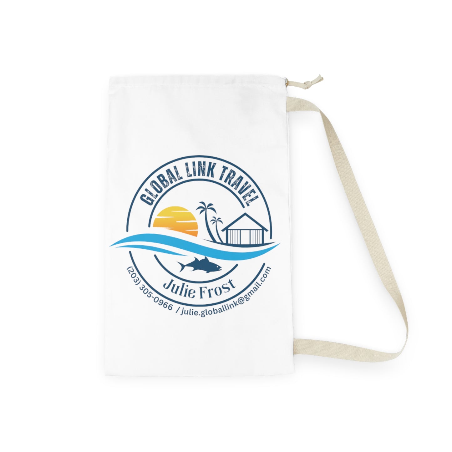 Global Link Travel  Laundry/Tote  Bag