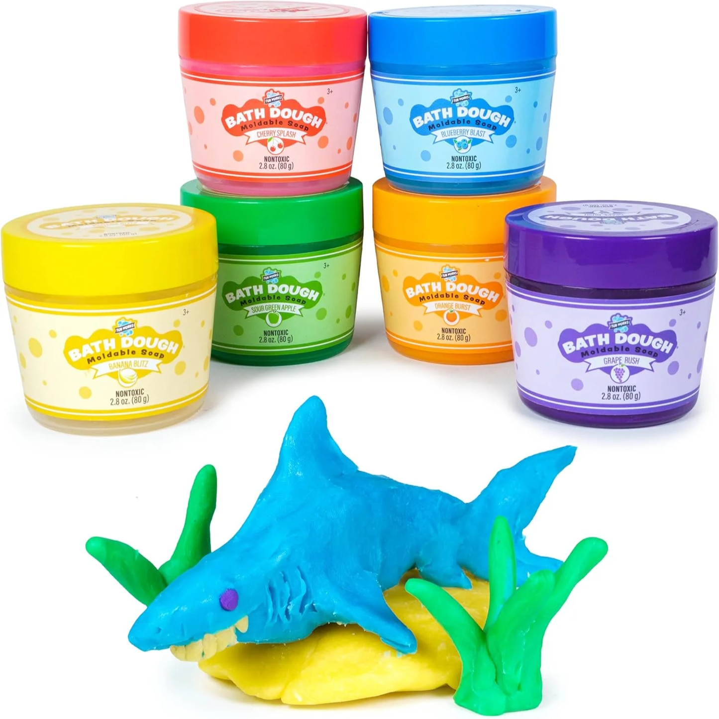 Tub Works® Bath Dough™ Moldable Kids Soap l