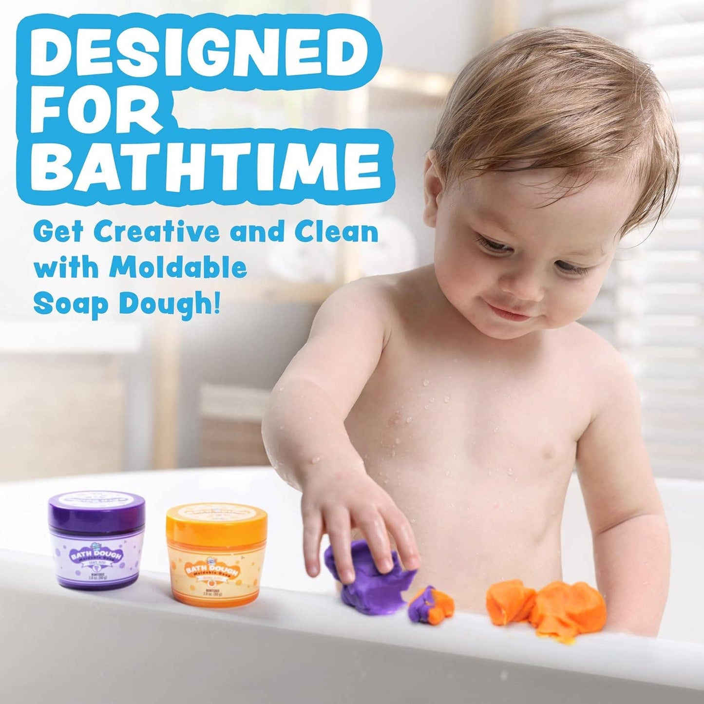 Tub Works® Bath Dough™ Moldable Kids Soap l