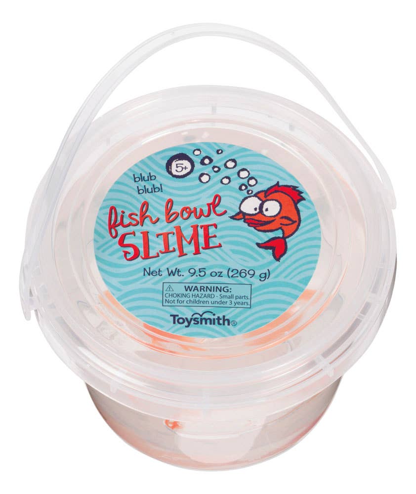 Fish Bowl Slime, Resealable Bucket