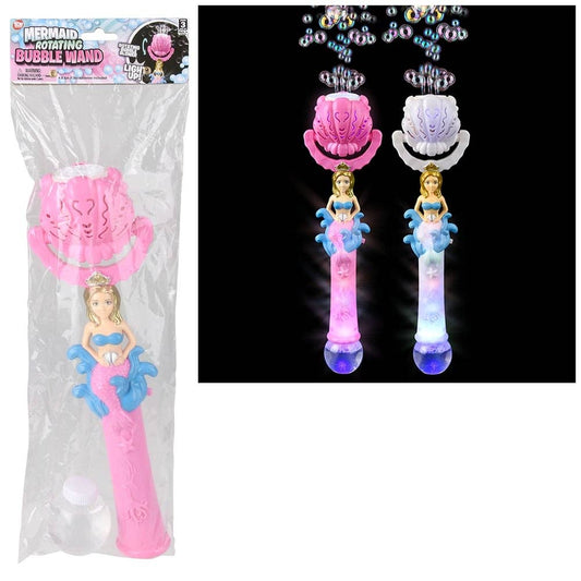 18" Mermaid Rotating Bubble Wand