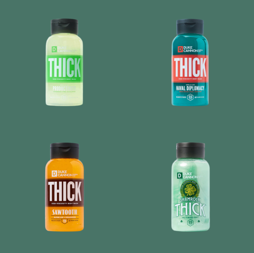 Duke Cannon THICK body wash