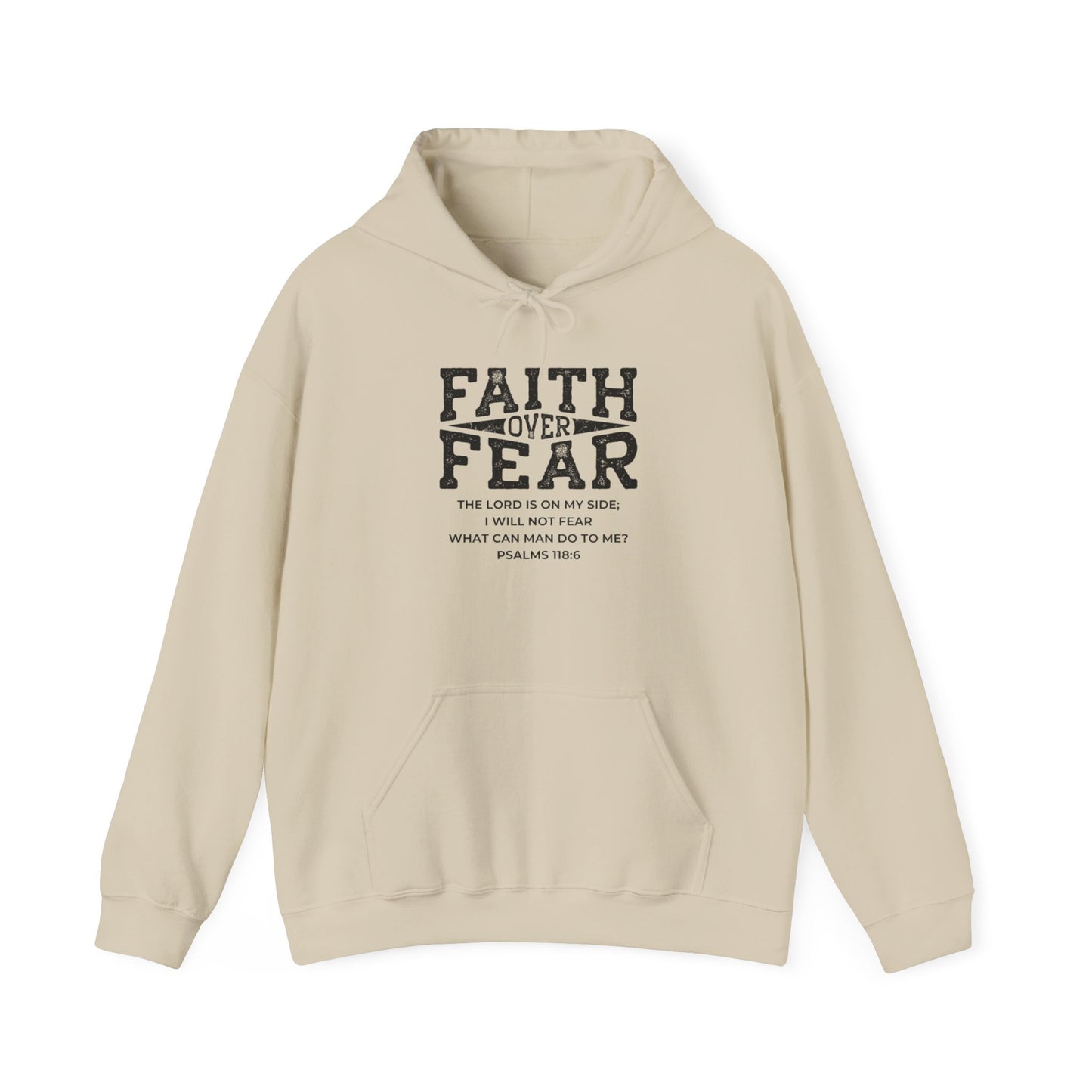 Faith Over Fear - Heavy Blend™ Hooded Sweatshirt