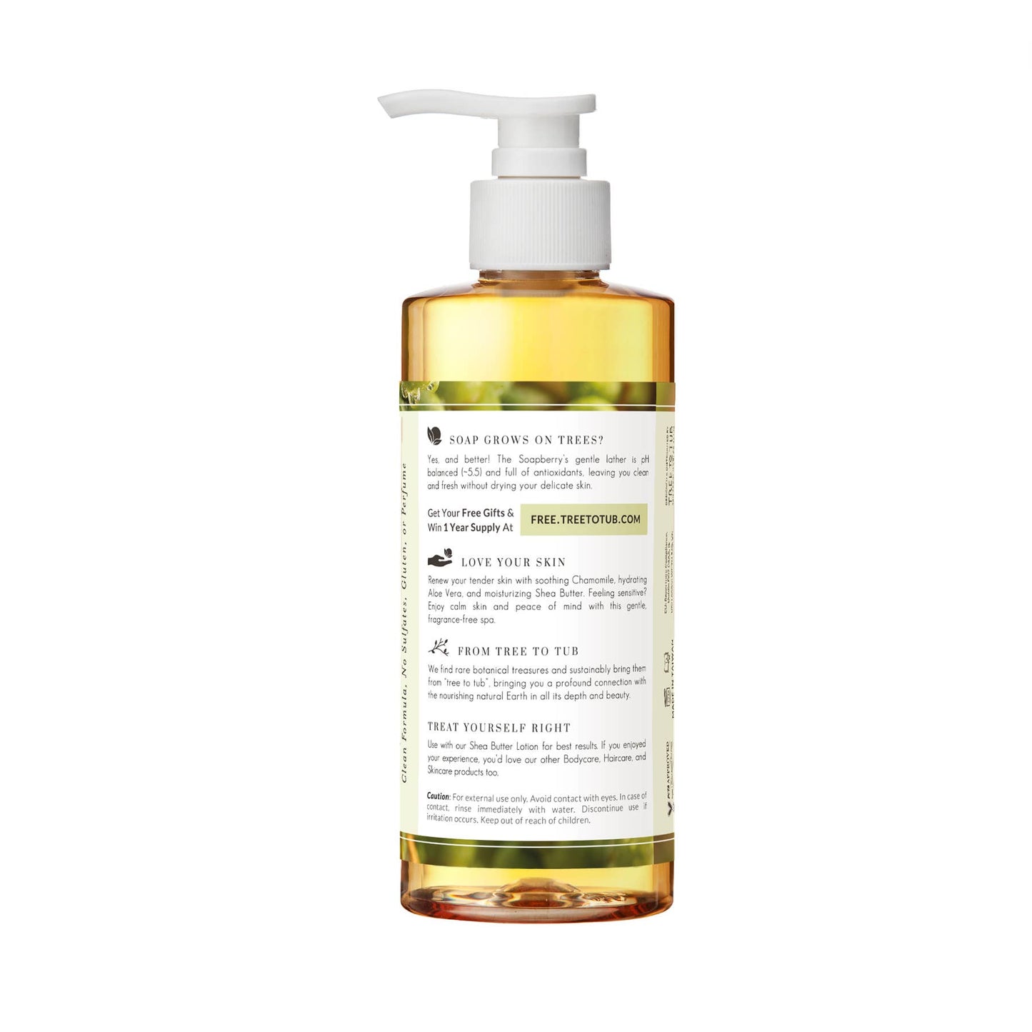 Gentle Body Wash for Very Sensitive Skin: Perfectly Unscented / 8.5 oz