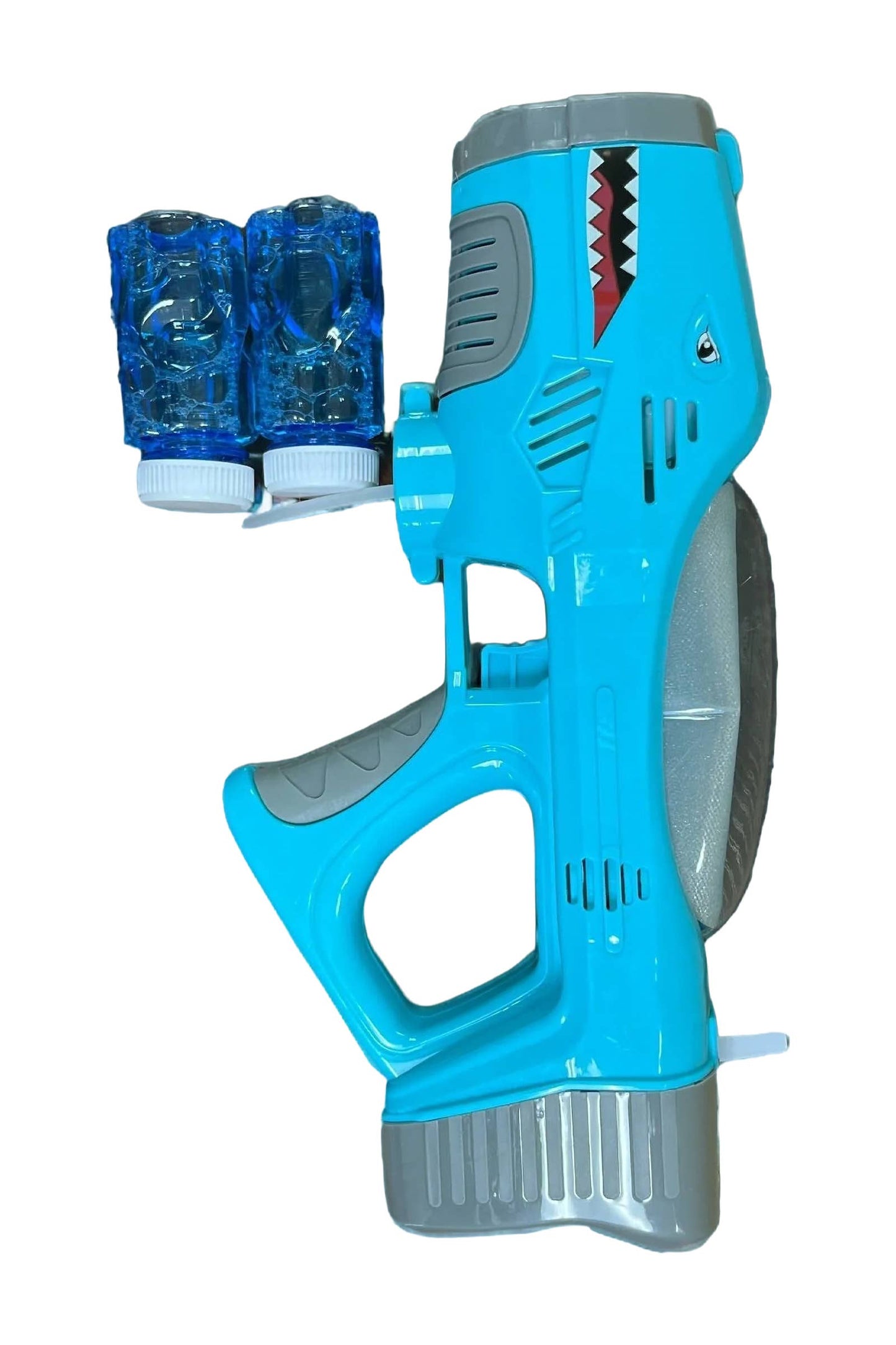 Shark LED Light-Up Electric Bubble Launcher Gun - 11 Inch: ASSORTED / ONE SIZE