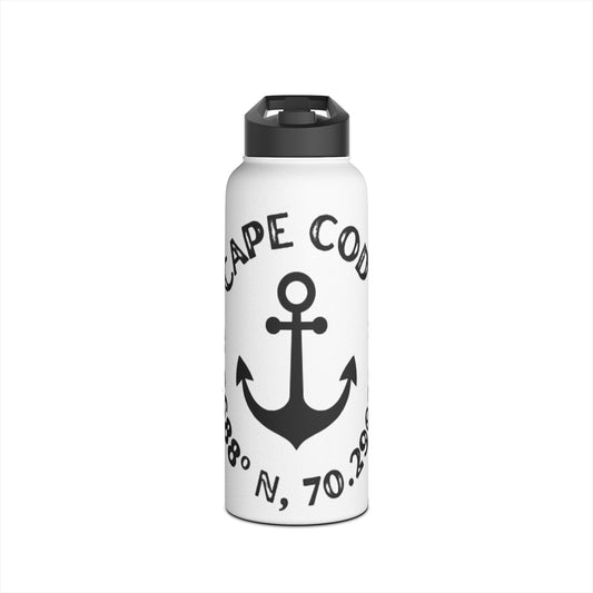 Stainless Steel Water Bottle, Standard Lid