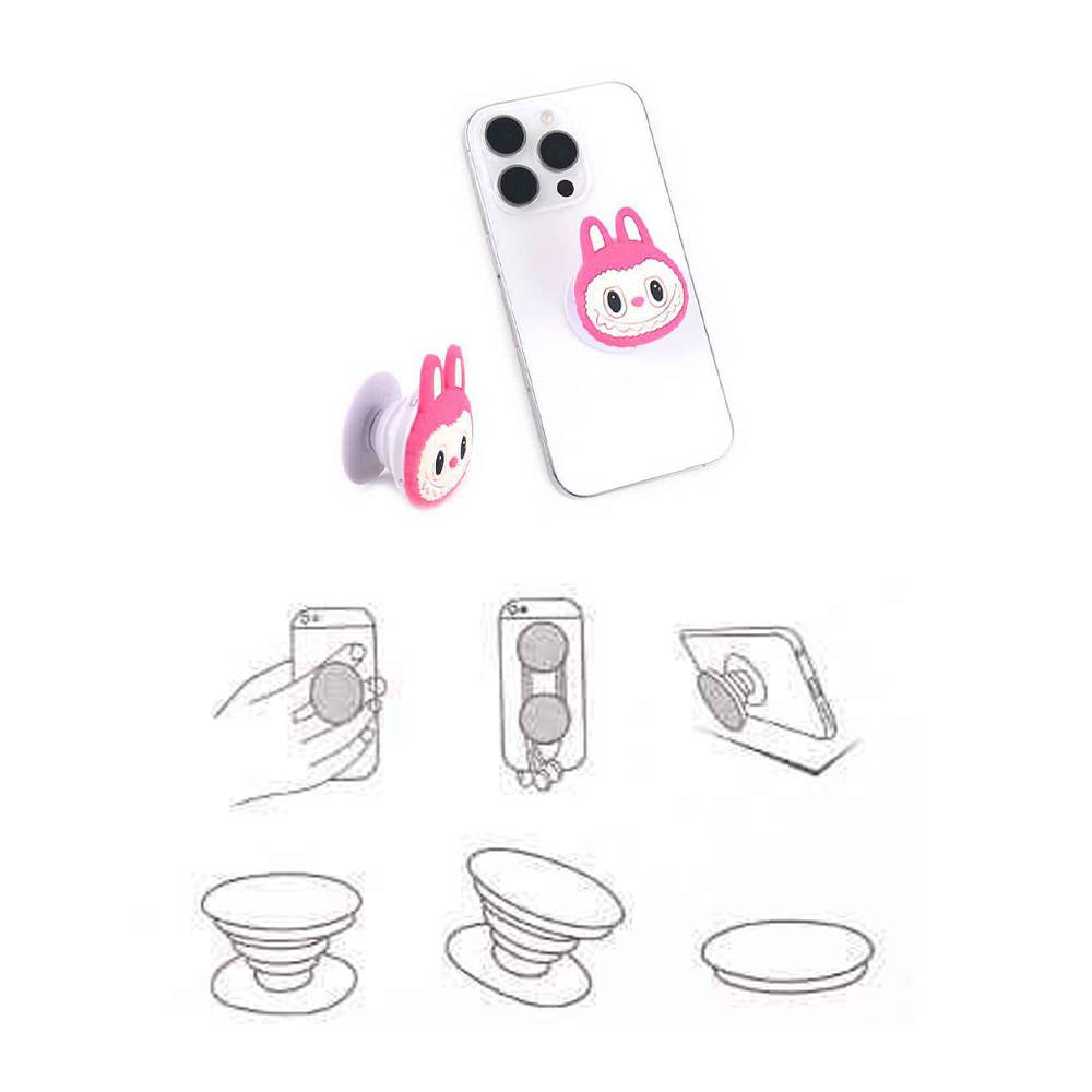 Labubu Monster Bunny Character Phone Pop-up grip
