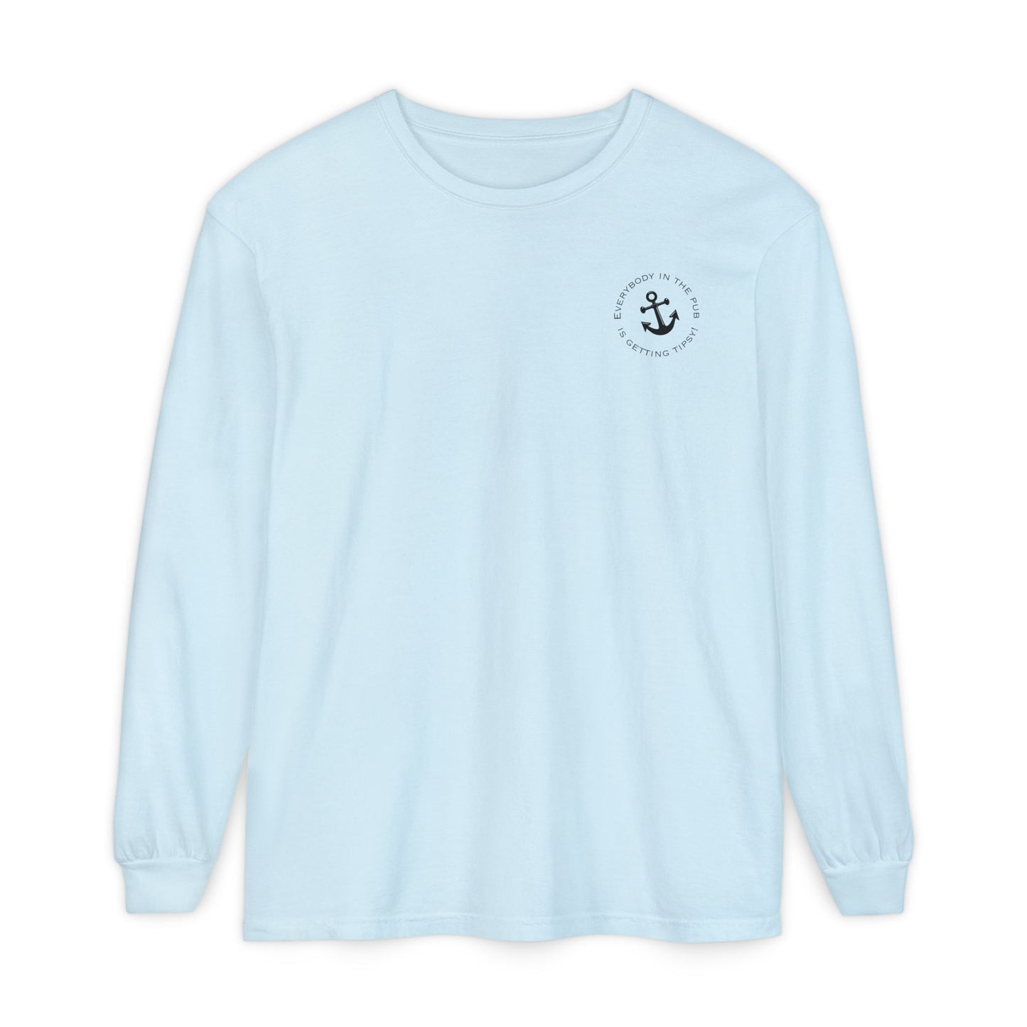 Tipsy Mermaid Long Sleeve T-Shirt - Dive Bar Vibe for Fun-Loving Souls