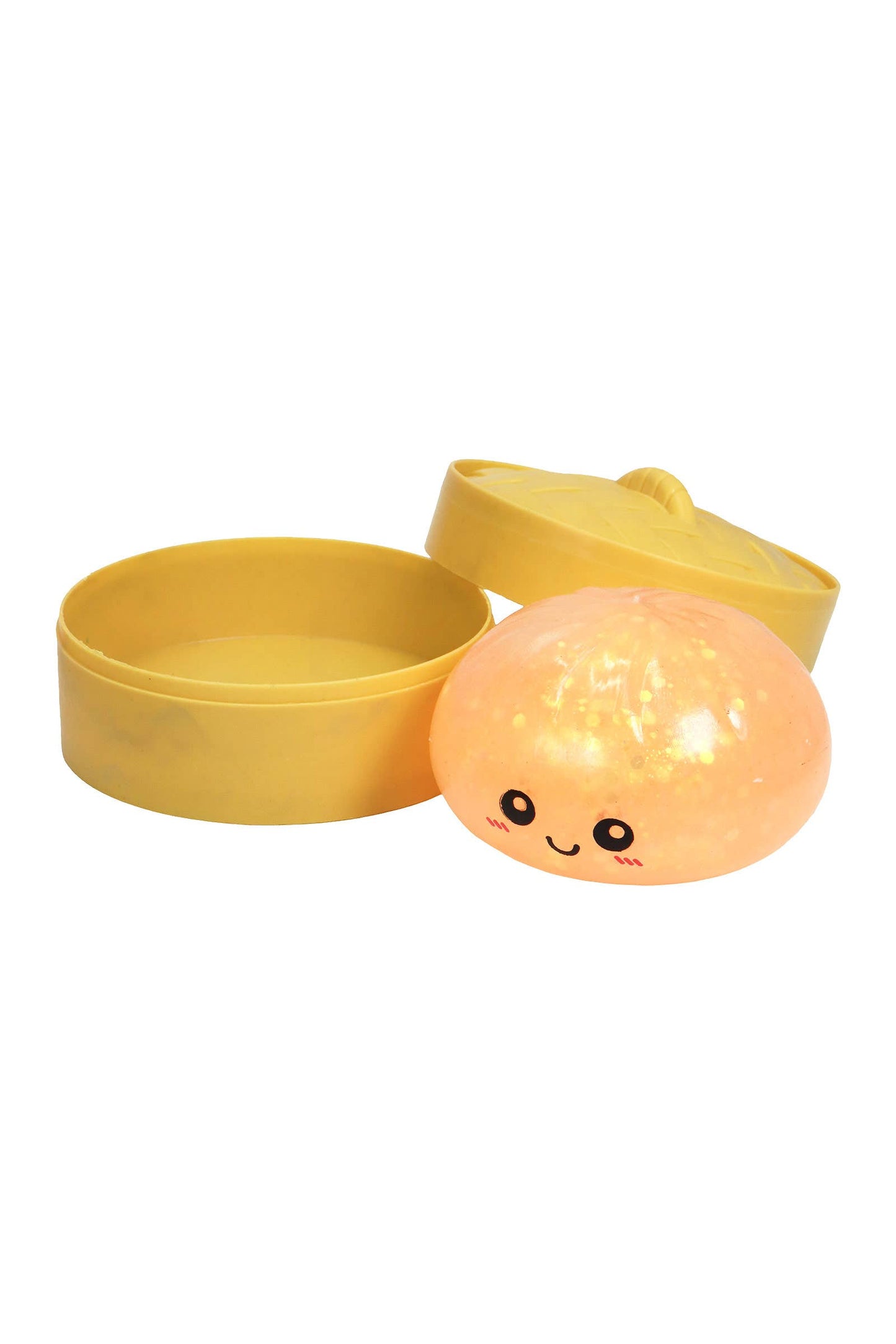 Glow In Dark Glitter Jiggly Jelly Dumpling Bao Bun Squish
