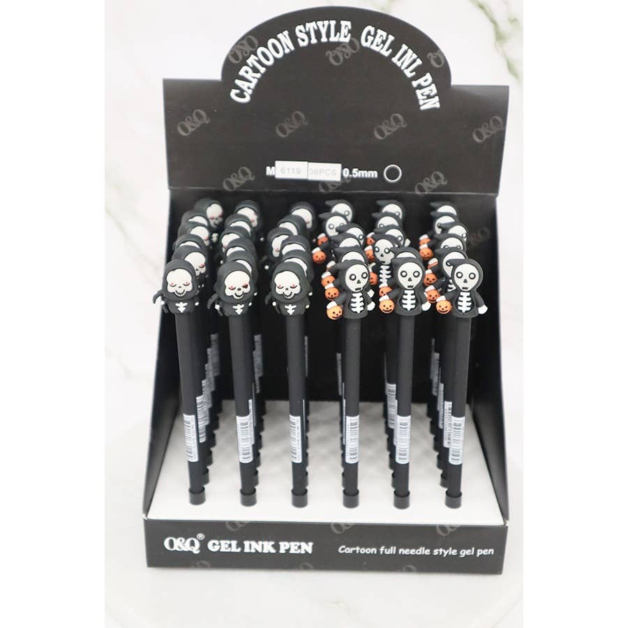 Halloween Theme Pen Set: BLACK / ONE