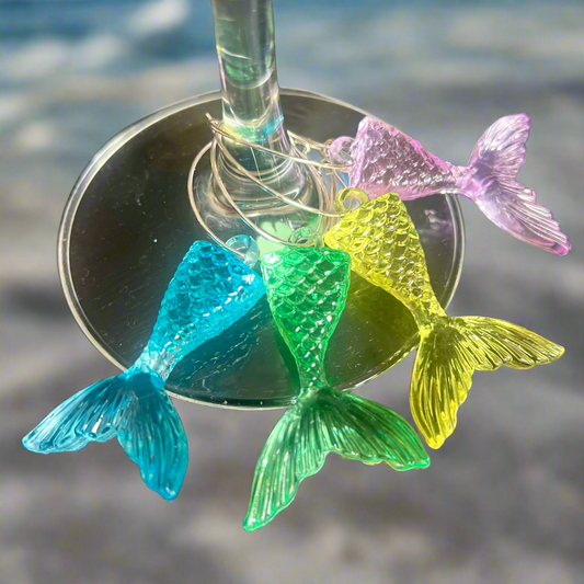 Wine stem charms
