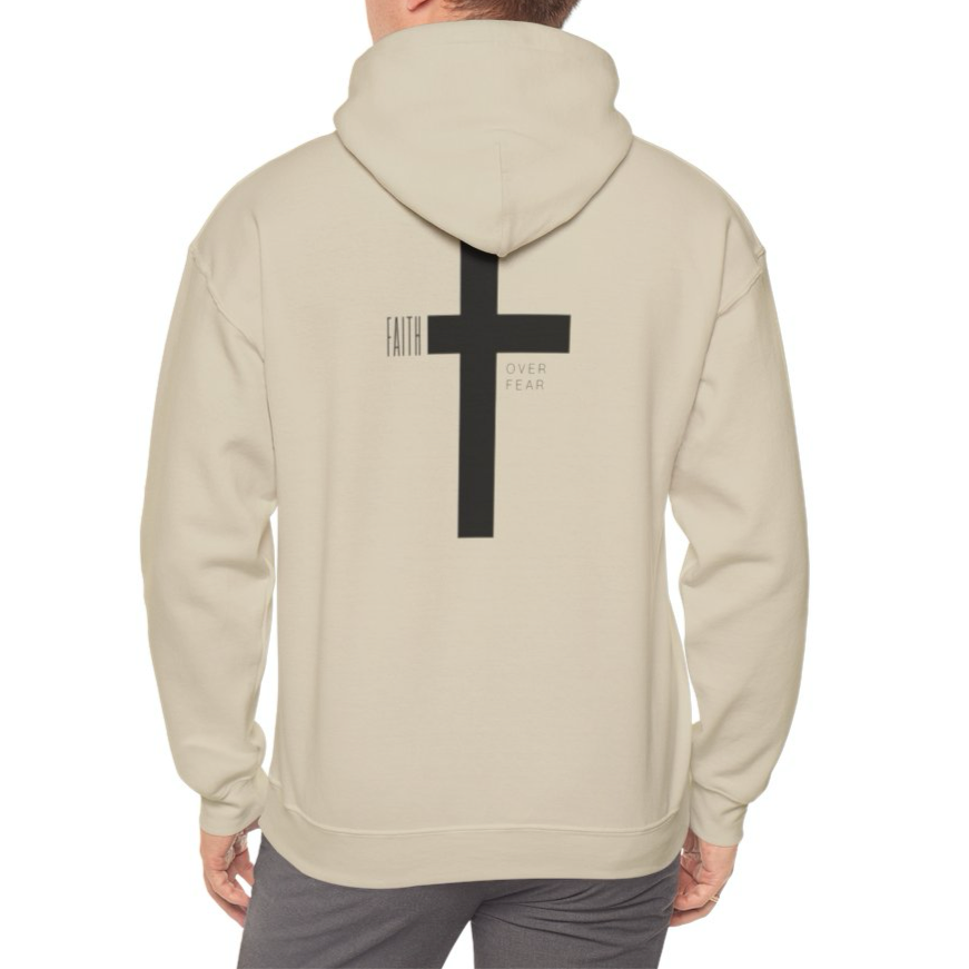 Faith Over Fear - Heavy Blend™ Hooded Sweatshirt