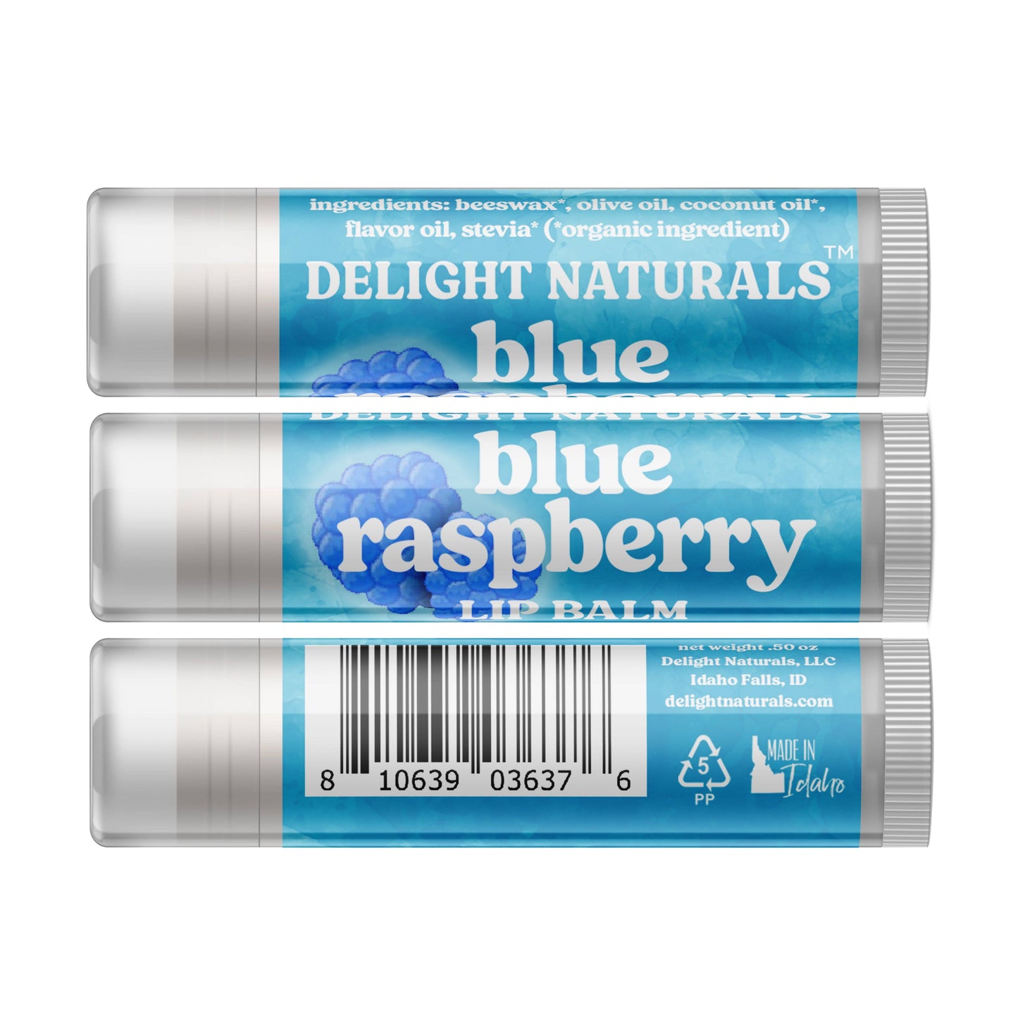 Jumbo Blue Raspberry Lip Balm