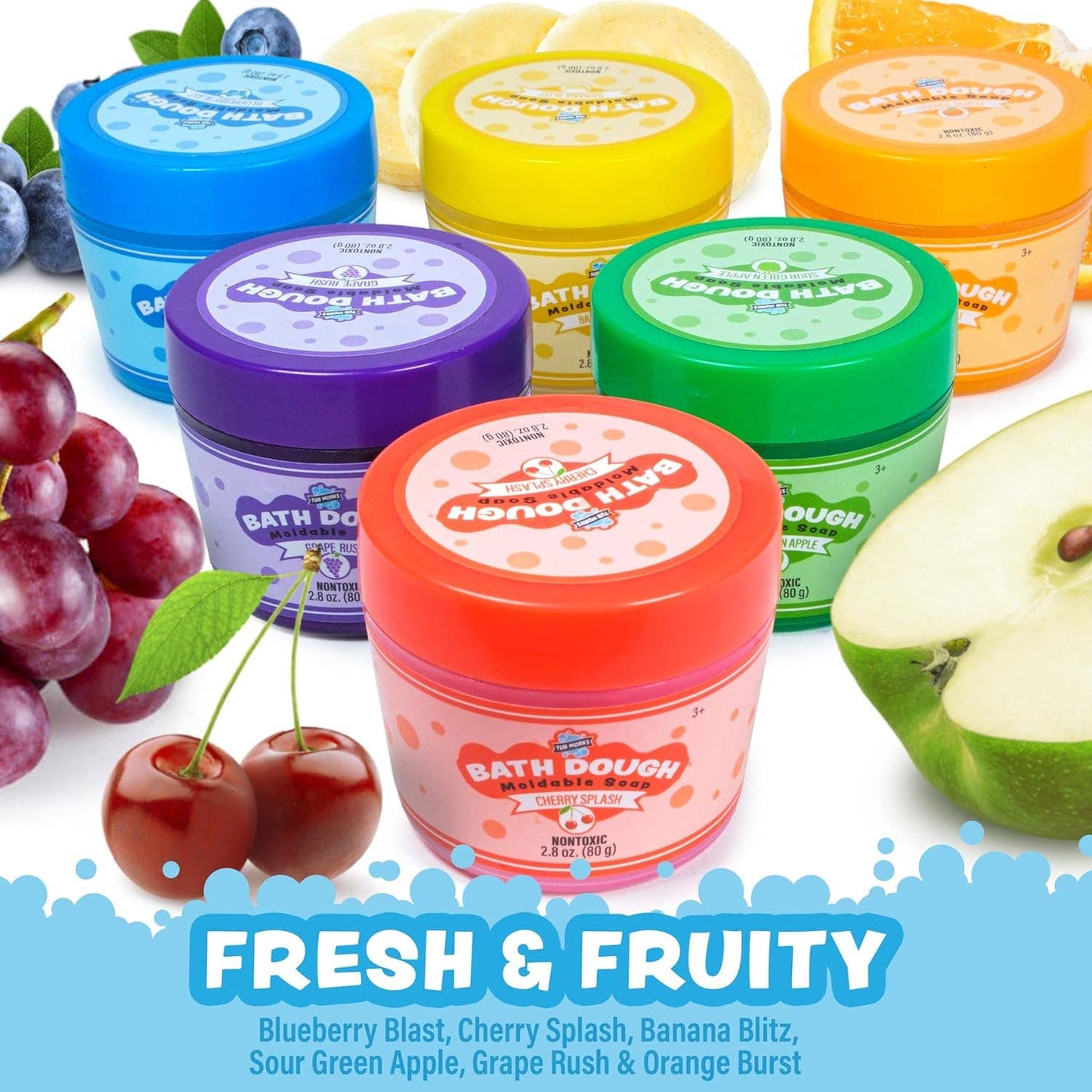 Tub Works® Bath Dough™ Moldable Kids Soap l