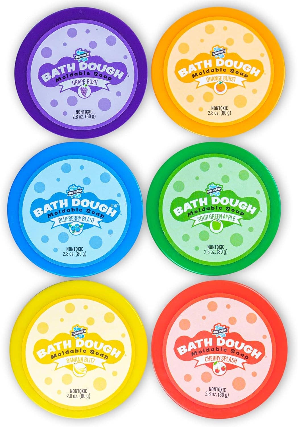 Tub Works® Bath Dough™ Moldable Kids Soap l