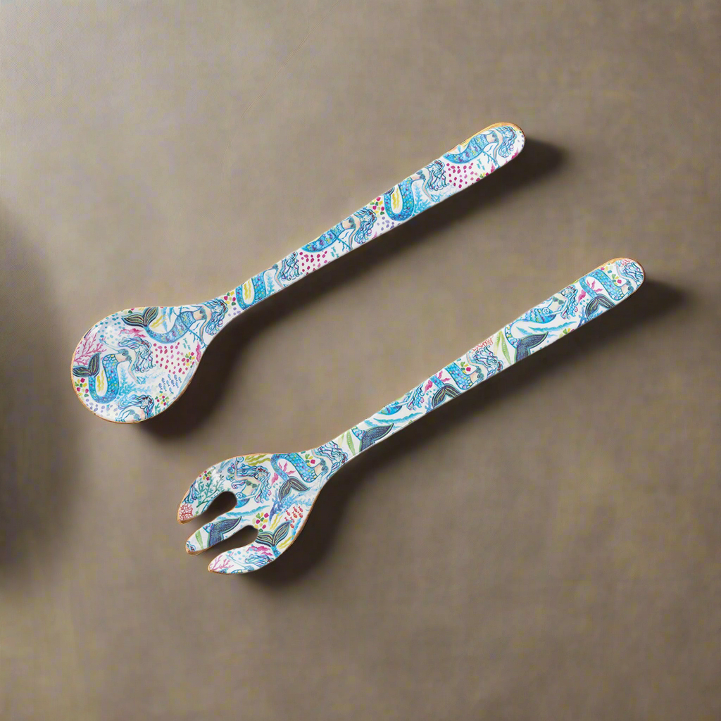 Mermaid Garden Serving Set/2