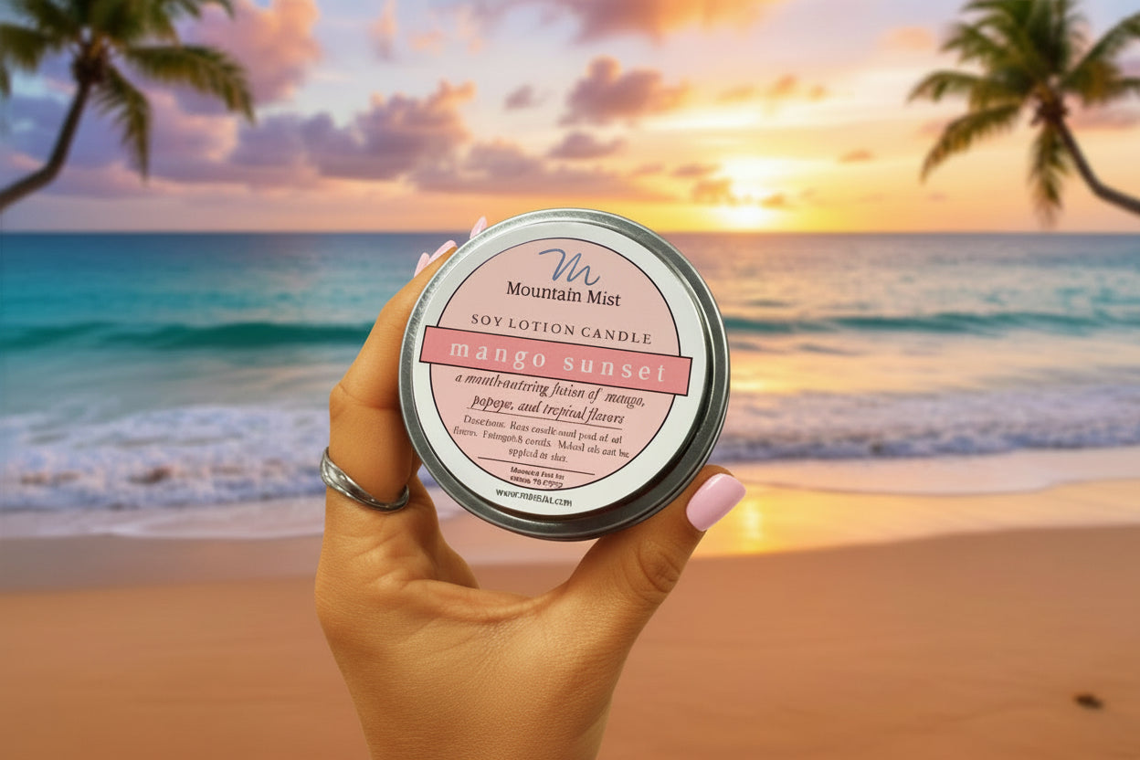 Lotion Candles - Mango Sunset