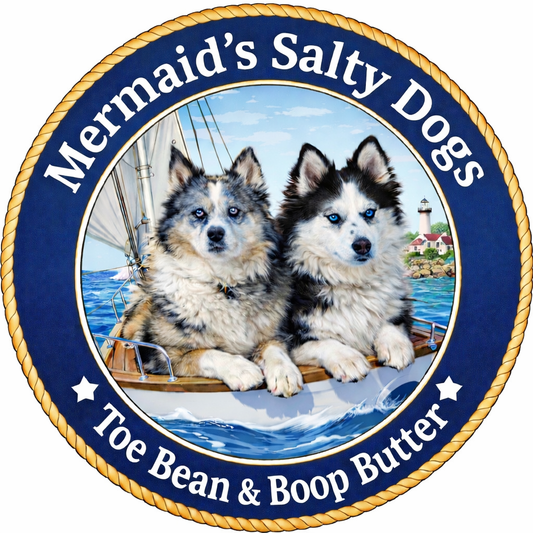 Mermaid’s Salty Dogs Toe Bean & Boop Butter