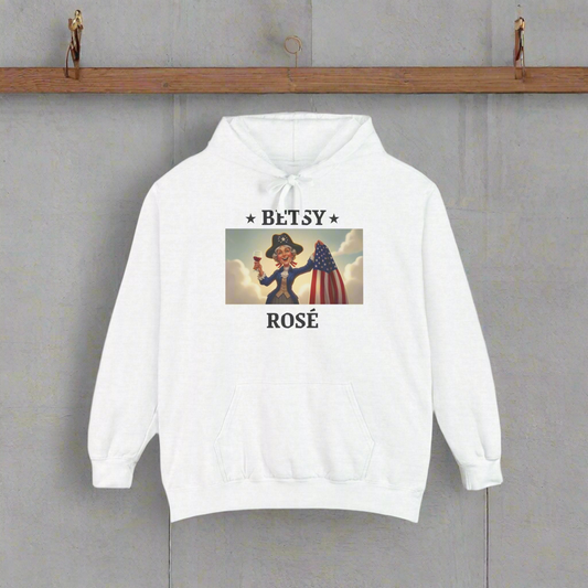 Betsy Rose’ Patriotic Hoodie - Casual Comfort, Independence Day Wear, Gift for Her, Soft and Stylish