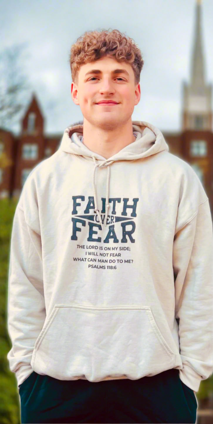 Faith Over Fear - Heavy Blend™ Hooded Sweatshirt