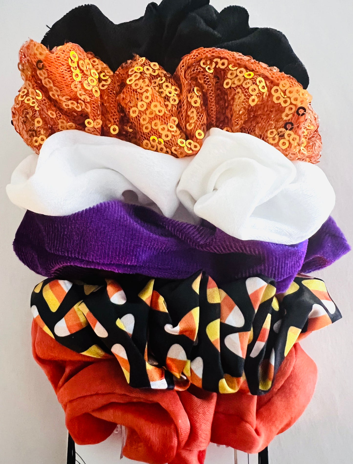 Halloween Scrunchies