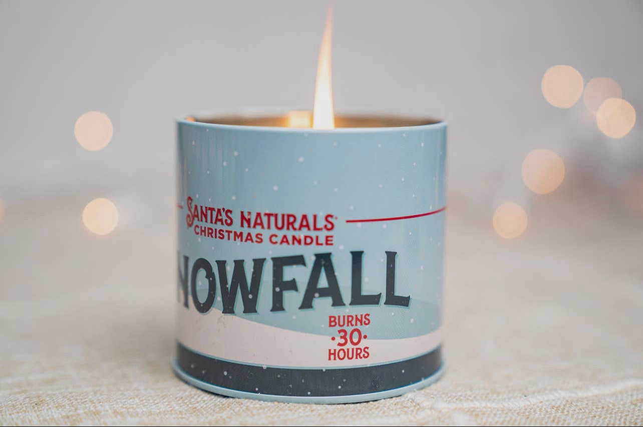 Santa’s Naturals Christmas Candles