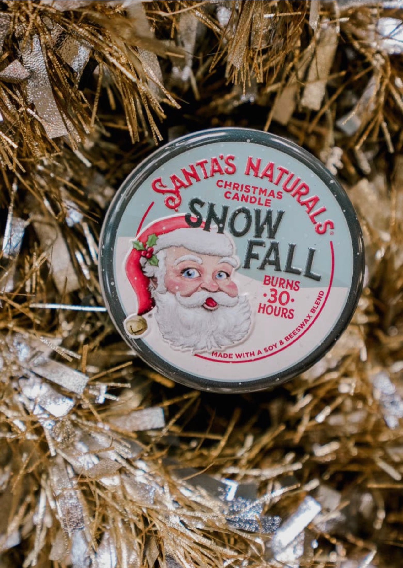 Santa’s Naturals Christmas Candles