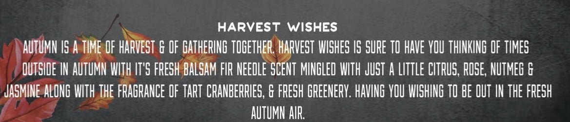 Harvest wishes room & linen mist