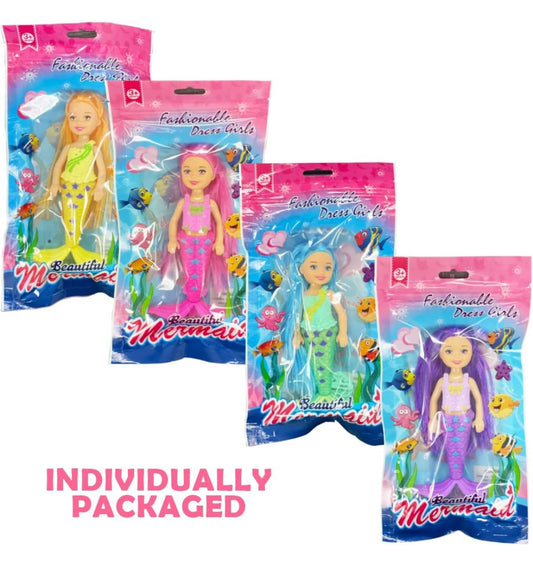 Happy Mermaid Doll