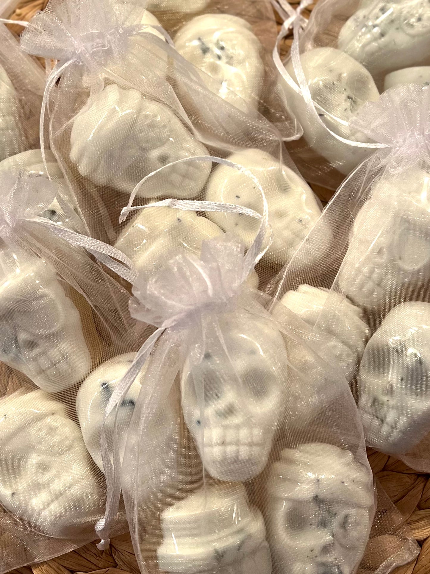 Sack of Skull Soaps