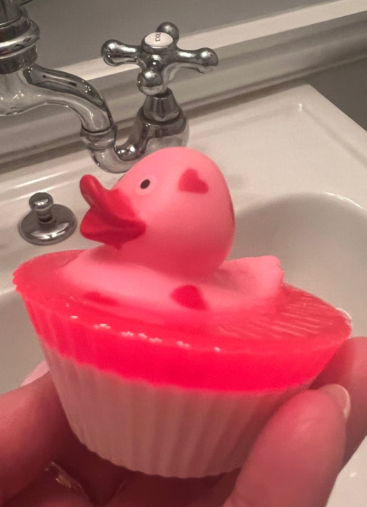 Valentine Rubber Duck Soap