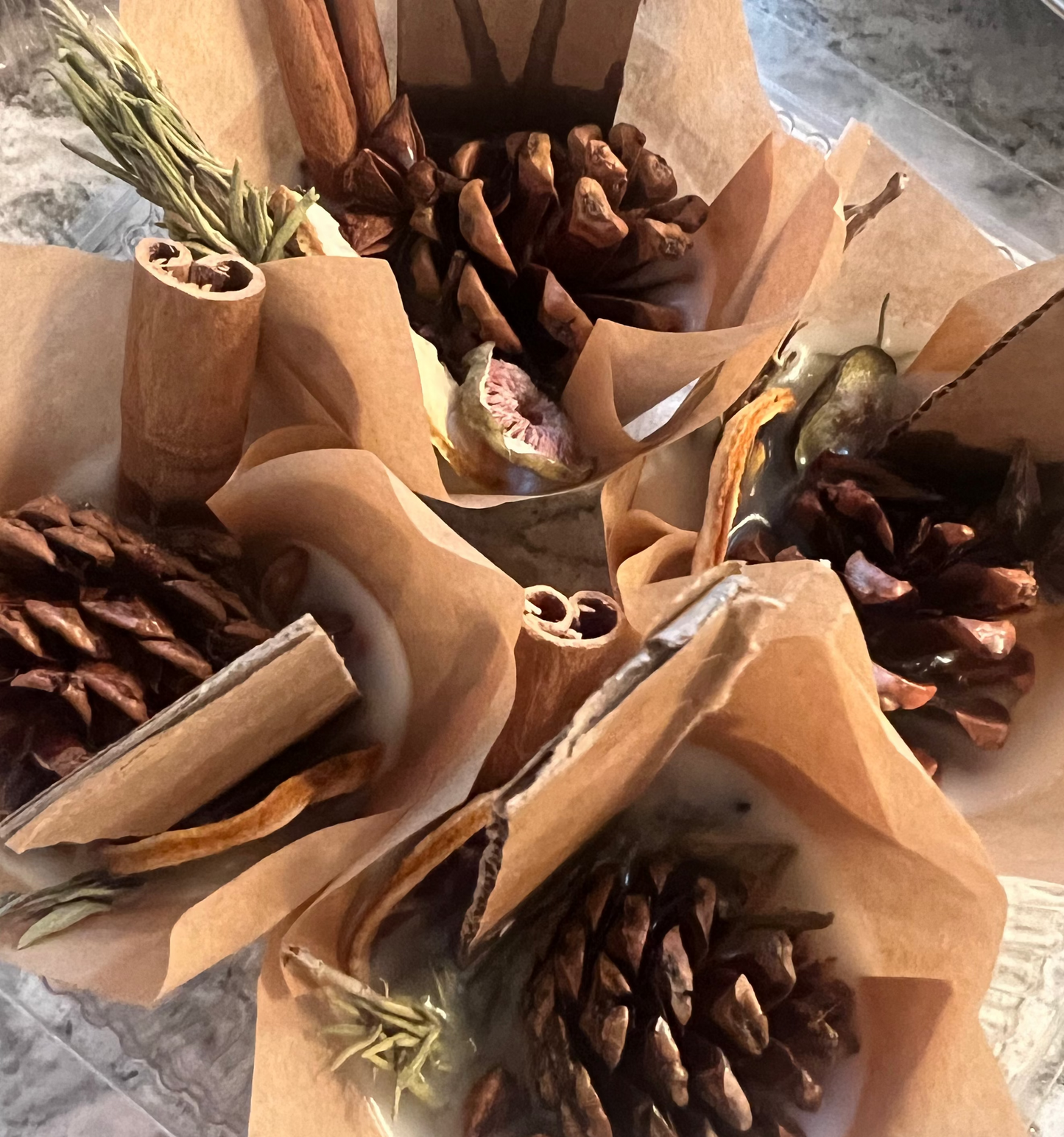 Pinecone Fire Starters 4-pack