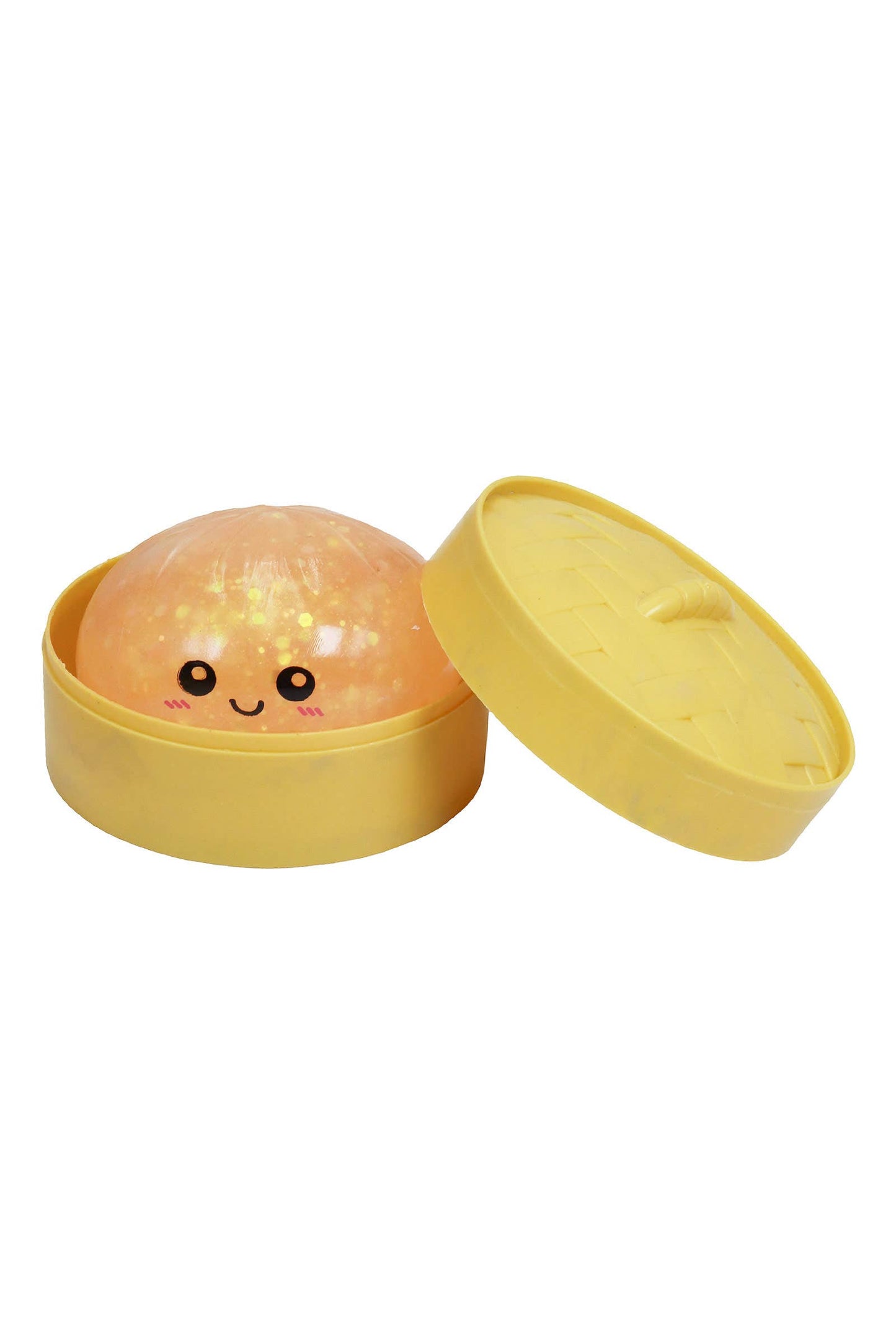 Glow In Dark Glitter Jiggly Jelly Dumpling Bao Bun Squish