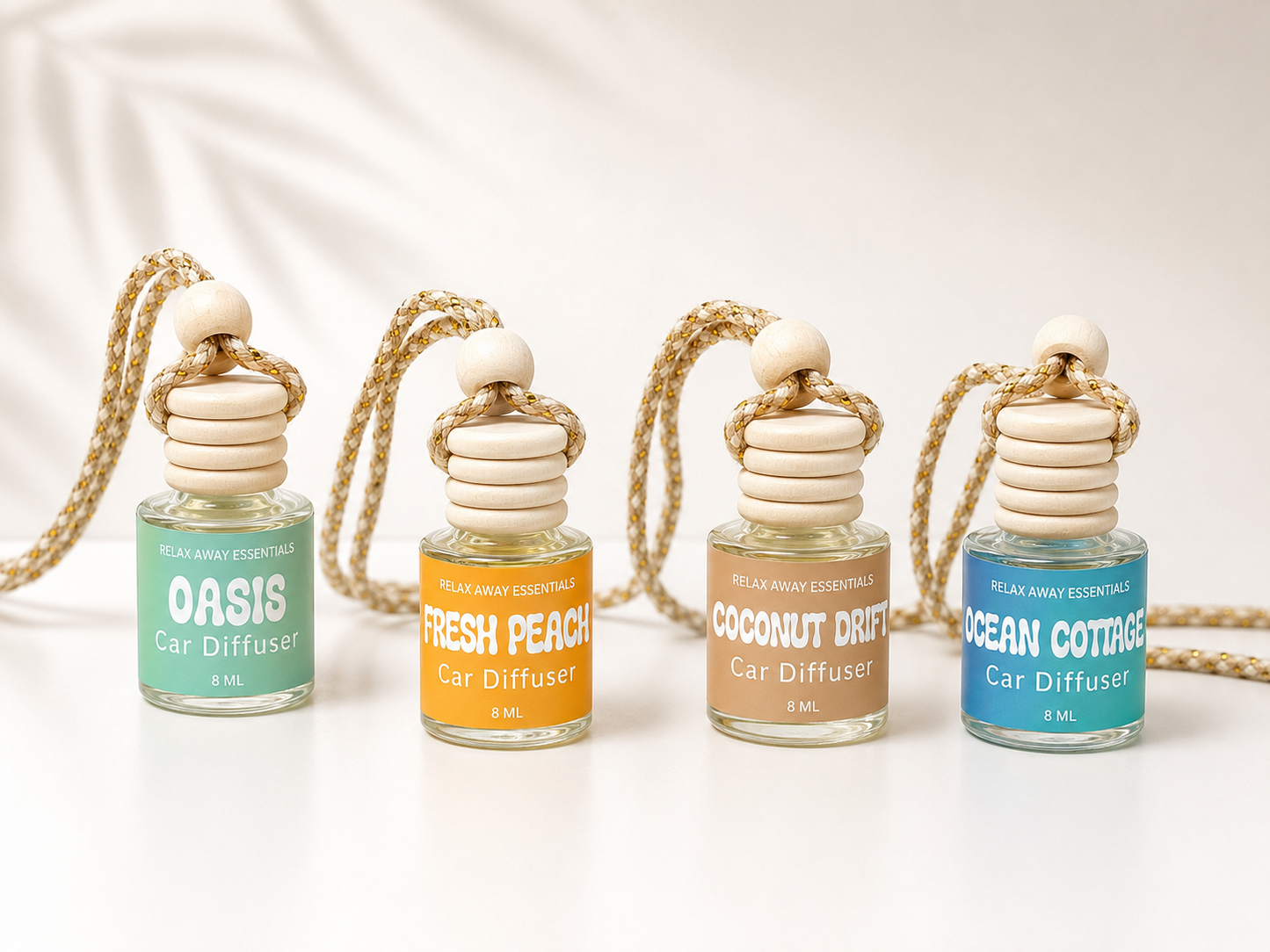 Car Diffuser - Car Freshener - Made in USA  : Fresh peach