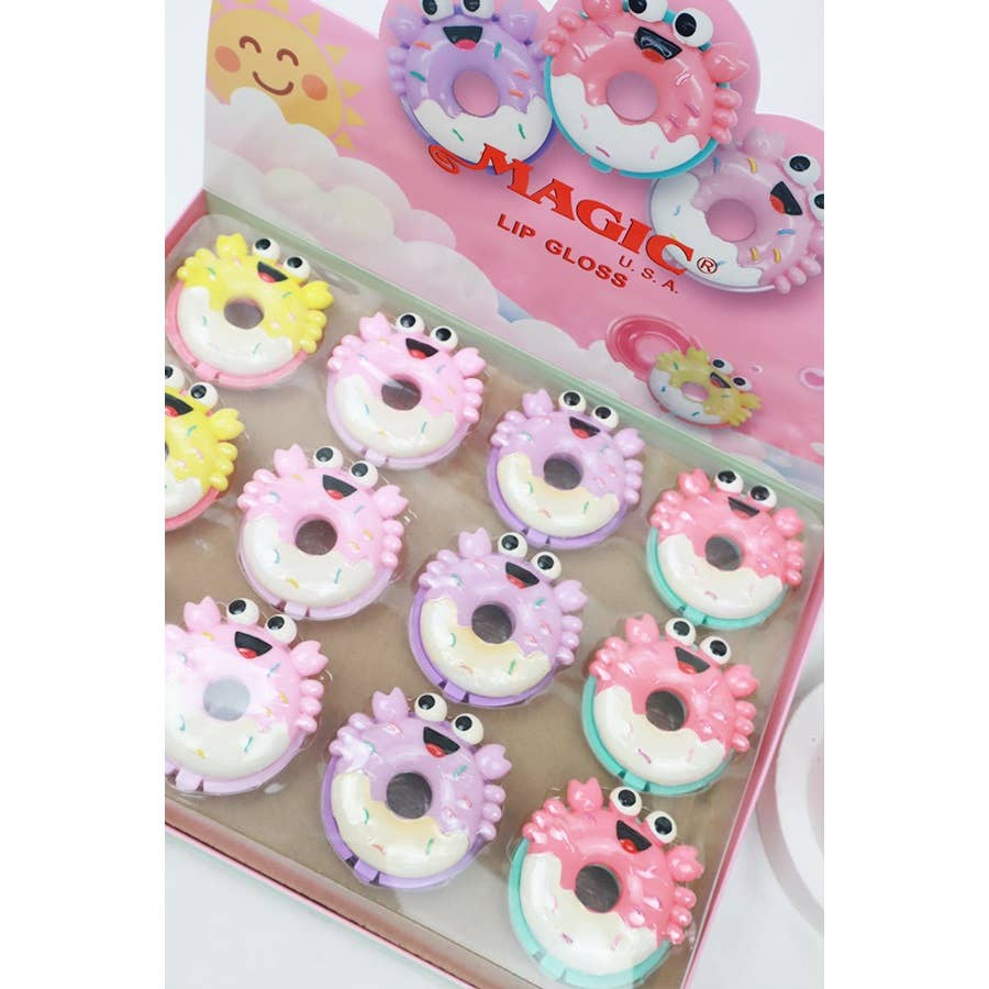 Happy Crab Donut Flavored Lip Gloss