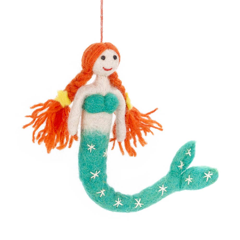 Handmade Felt Magical Mermaids