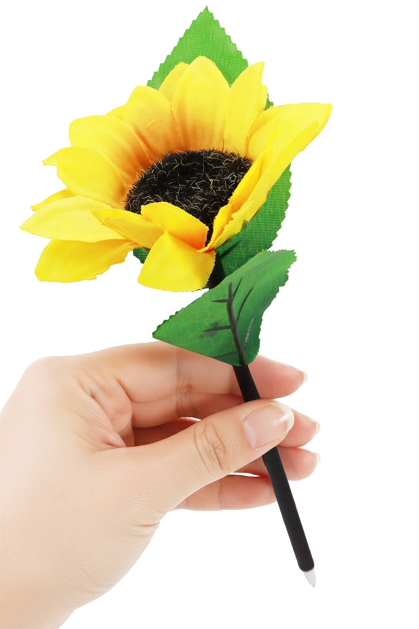 Potted Sunflower Ballpoint Pen And Stand