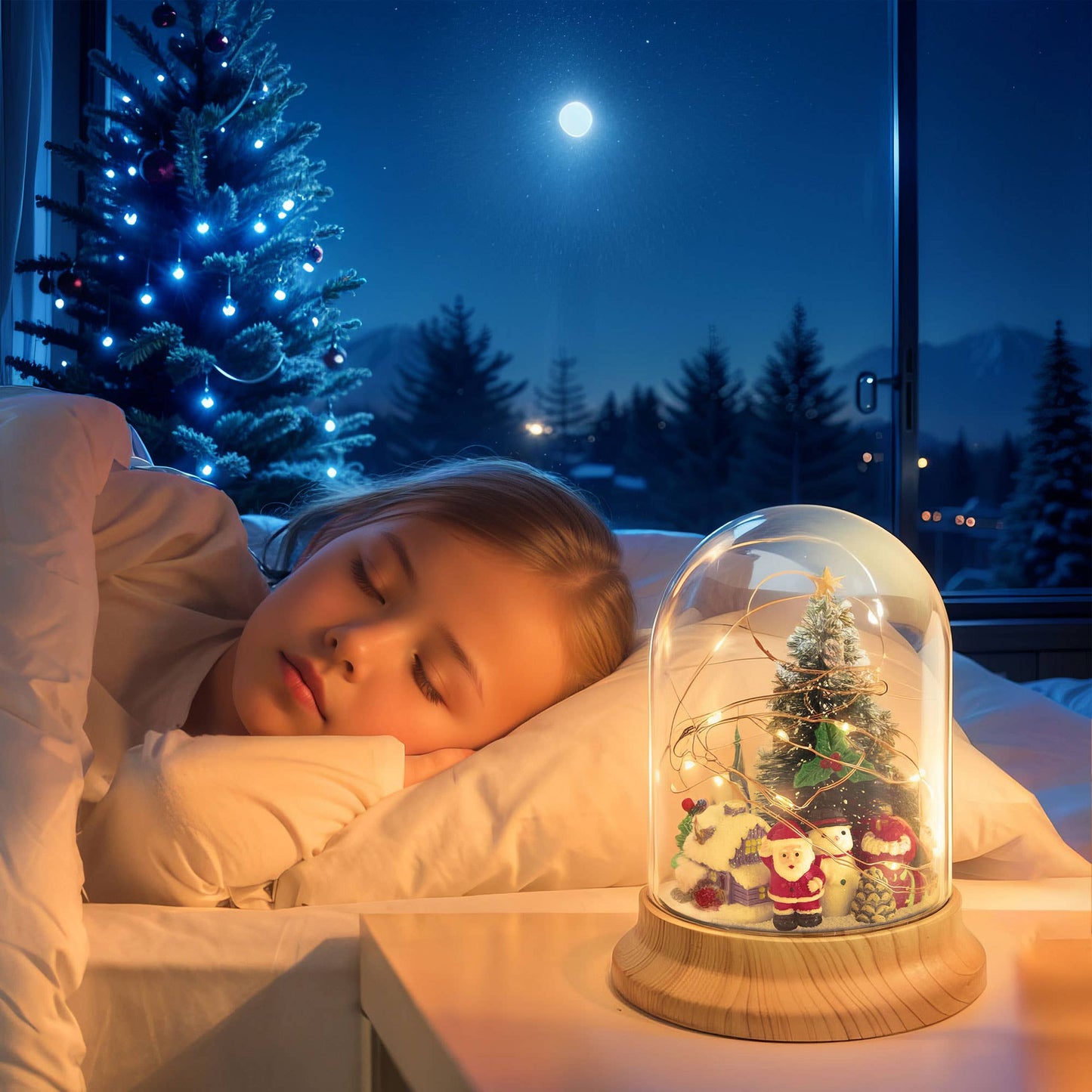 DIY Christmas Glass Dome Night Light 2023 Advent Calendar