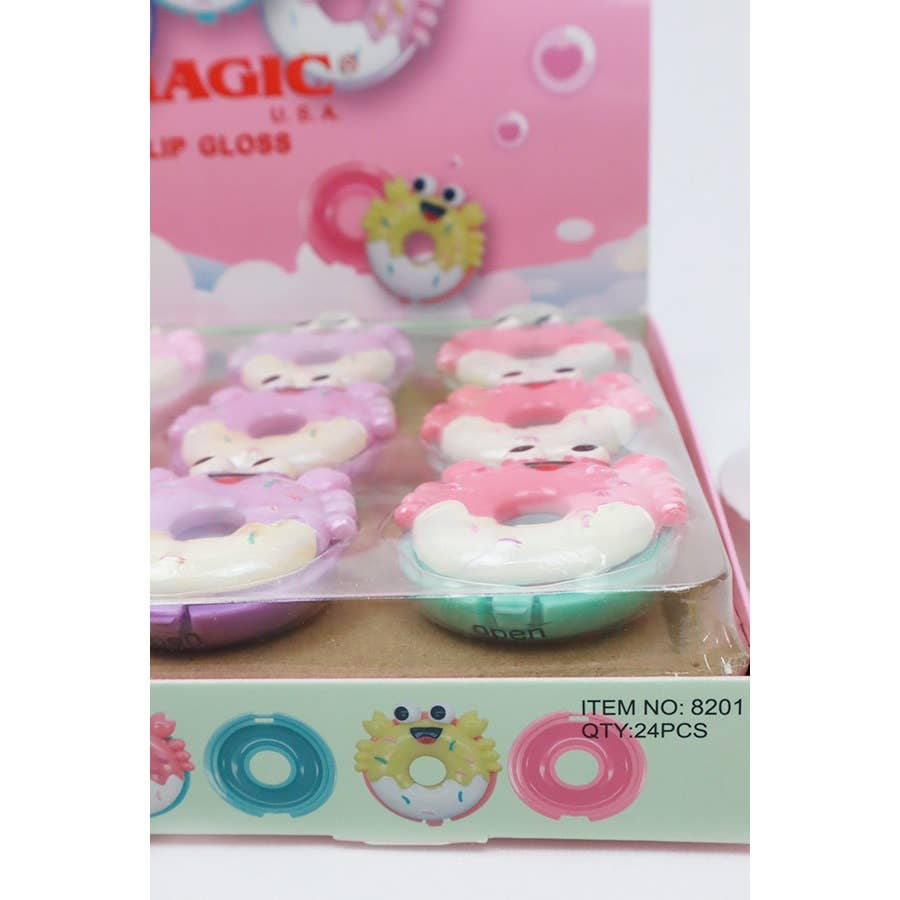Happy Crab Donut Flavored Lip Gloss