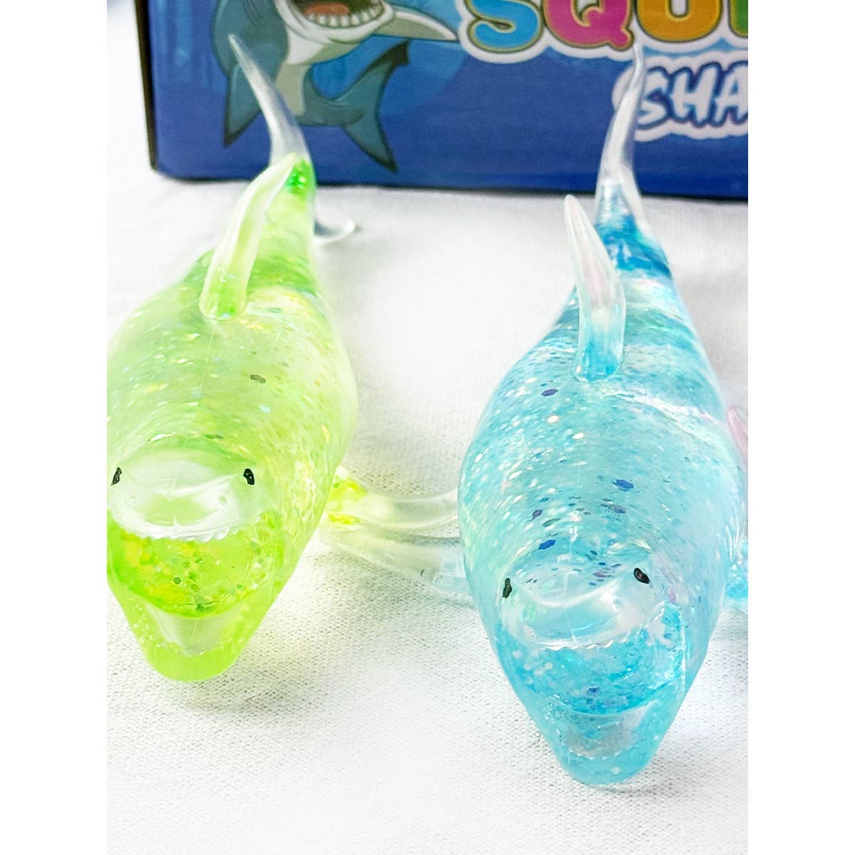 Maltose Shark Stress Release Squishy Toy: MIX COLOR / ONE(12)