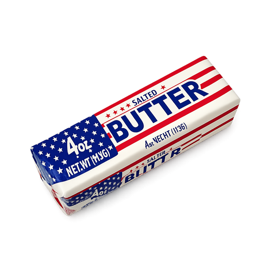 USA Flag Butter
