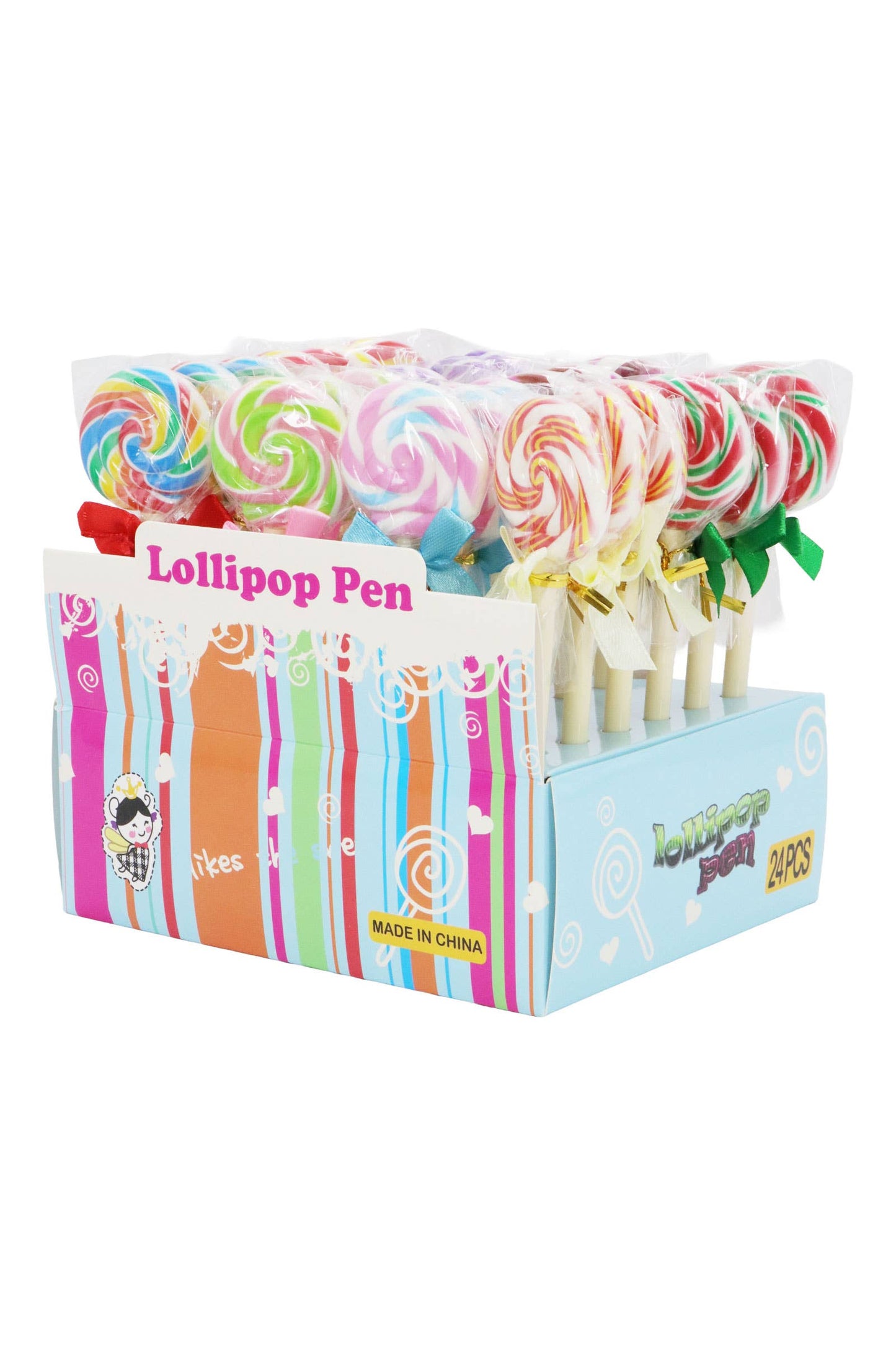 Swirl Lollipop Candy Ballpoint Pen