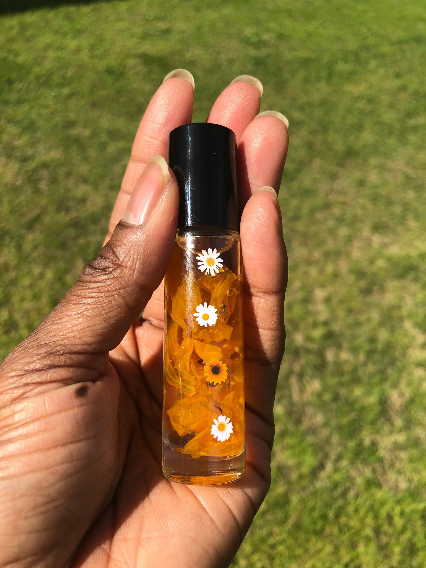 Sunflower Infused Lip Oil | Lip Oil Treatment | Moisturize: Vanilla Orange